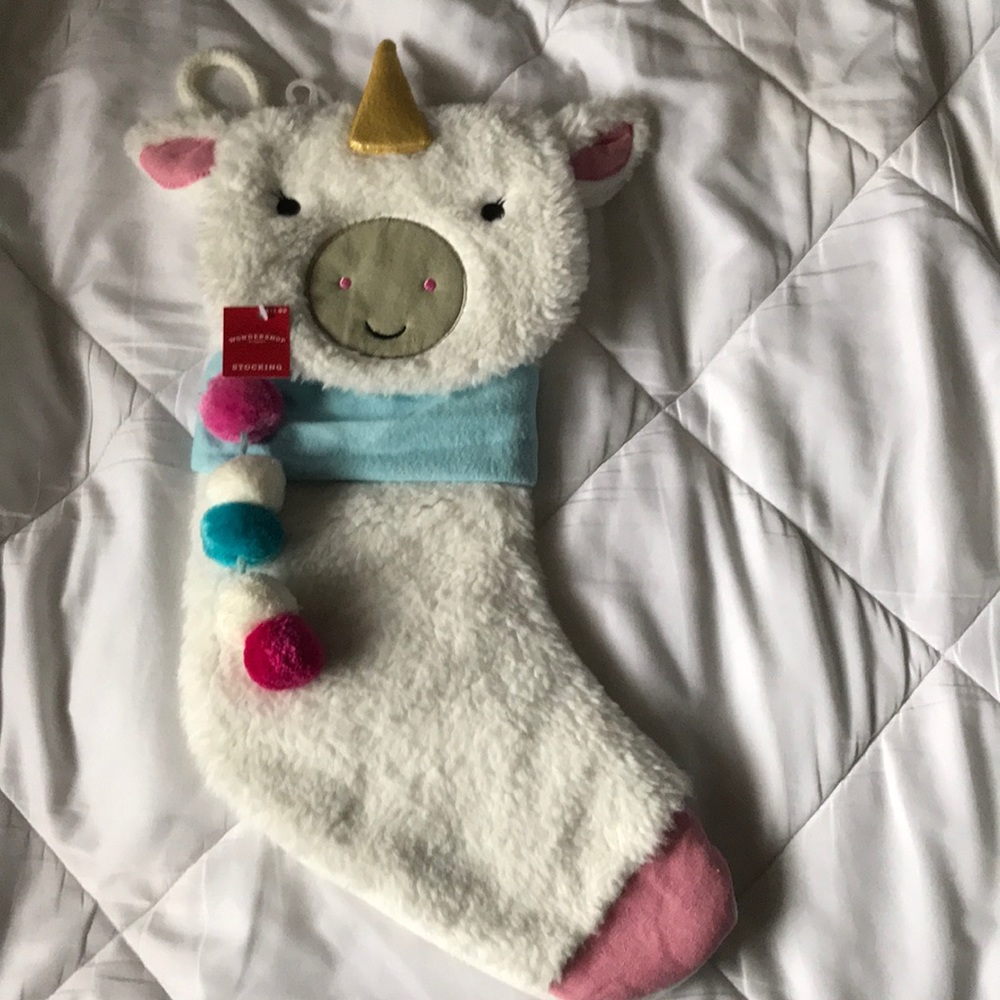 Wondershop Unicorn stocking 18’’